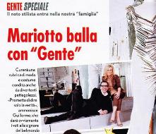 Mariotto's Gattinoni's art director on GENTE
